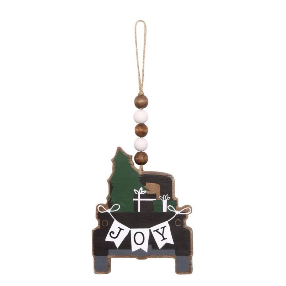 New Collins Painting ornament joy Christmas truck